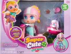 SUPER CUTE MINI REGI DOLL WITH SCOOTER