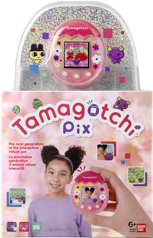 TAMAGOTCHI PIX PINK 3 TAMAGOTCHI PIX PINK