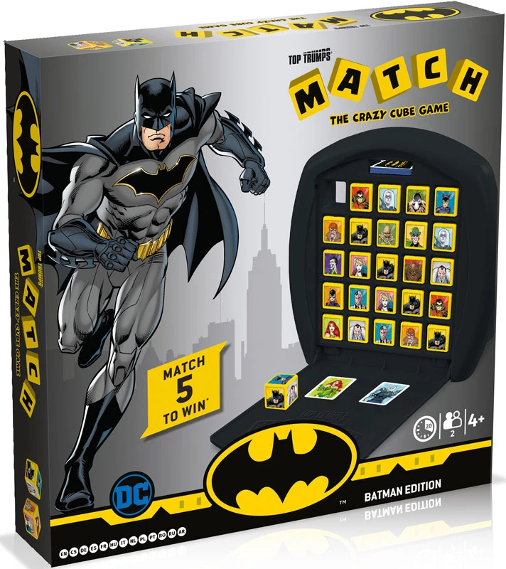 TOP TRUMPS MATCH BATMAN 3 TOP TRUMPS MATCH BATMAN