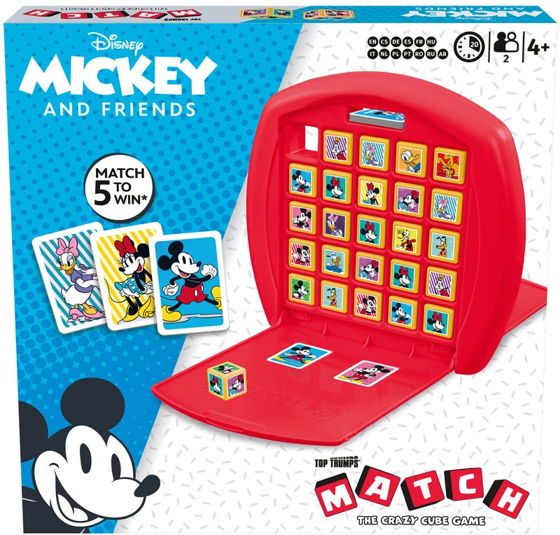TOP TRUMPS MATCH MICKEY AND FRIENDS 3 TOP TRUMPS MATCH MICKEY AND FRIENDS