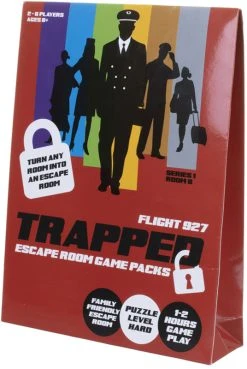TRAPPED ESCAPE ROOM GAME PACKS FLIGHT 937