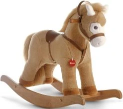 TRUDI ROCKING ANIMALS ROCKING HORSE BEIGE JUMBO