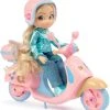 UNIQUE EYES FUN RIDE SCOOTER PLAYSET WITH DOLL - REBECCA -Toyland unique eyes fun ride scooter playset with doll rebecca wholesale 89279